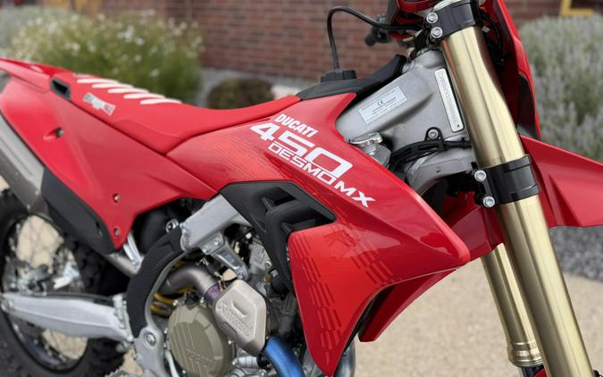 2026 Ducati Desmo450 MX RED