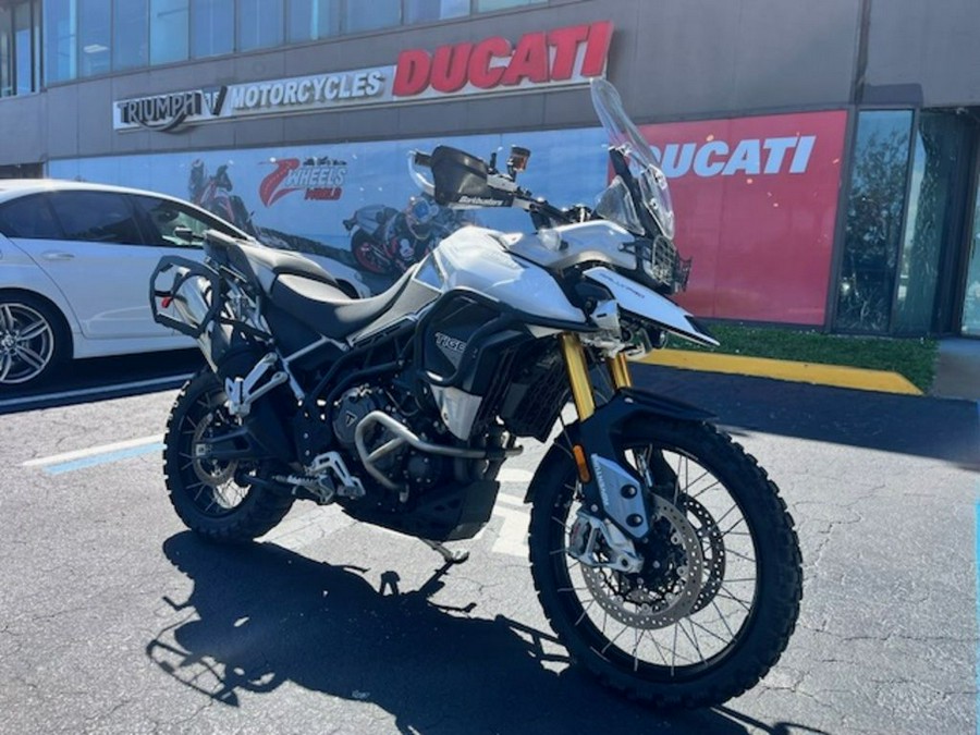 2022 Triumph Tiger 900 Rally Pro Pure White