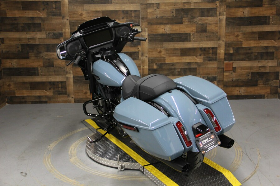 2024 Harley-Davidson Street Glide® Sharkskin Blue - Black Finish