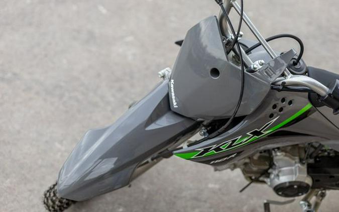 New 2024 KAWASAKI KLX110R BATTLE GRAY