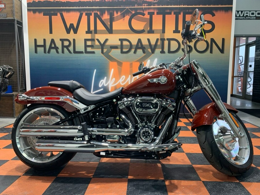 NEW 2024 HARLEY-DAVIDSON FAT BOY 114 FLFBS FOR SALE NEAR LAKEVILLE, MN