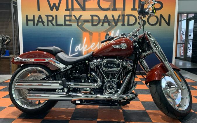 NEW 2024 HARLEY-DAVIDSON FAT BOY 114 FLFBS FOR SALE NEAR LAKEVILLE, MN