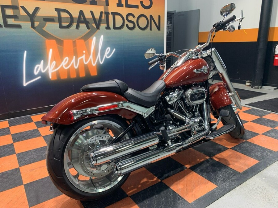 NEW 2024 HARLEY-DAVIDSON FAT BOY 114 FLFBS FOR SALE NEAR LAKEVILLE, MN