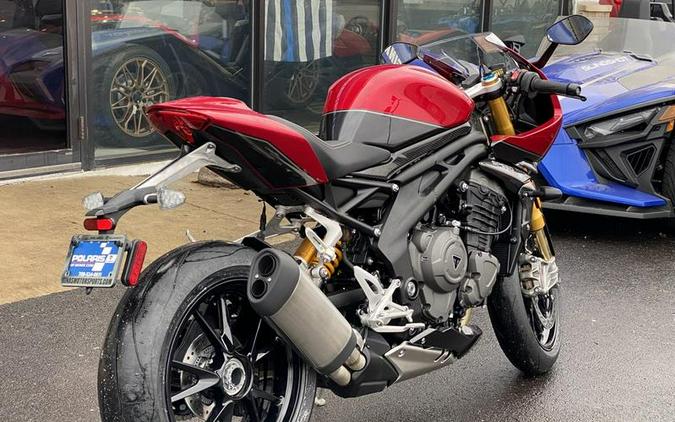 2023 Triumph Speed Triple 1200 RR Red Hopper / Storm Grey