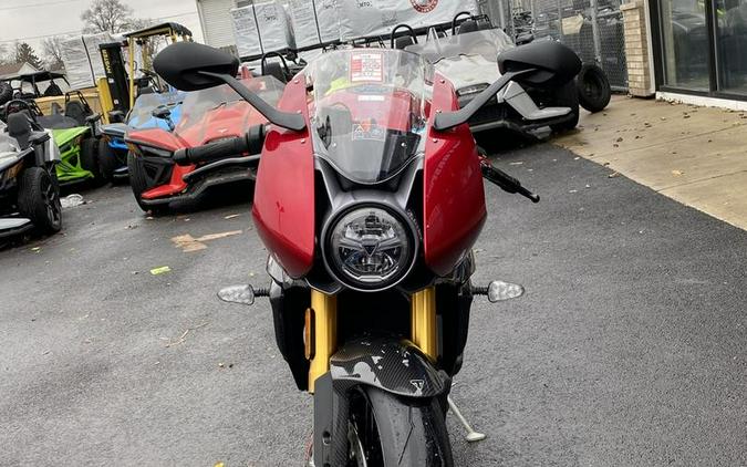 2023 Triumph Speed Triple 1200 RR Red Hopper / Storm Grey