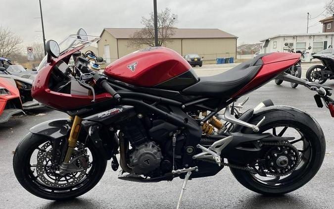 2023 Triumph Speed Triple 1200 RR Red Hopper / Storm Grey