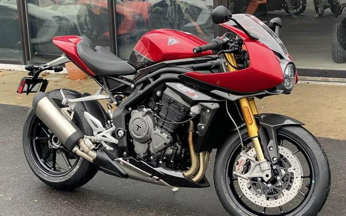 2023 Triumph Speed Triple 1200 RR Red Hopper / Storm Grey