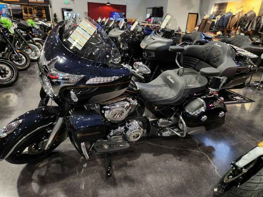 2025 Indian Roadmaster Elite Springfield Blue Candy