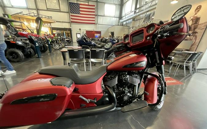 2025 Indian Chieftain Dark Horse Sunset Red Smoke