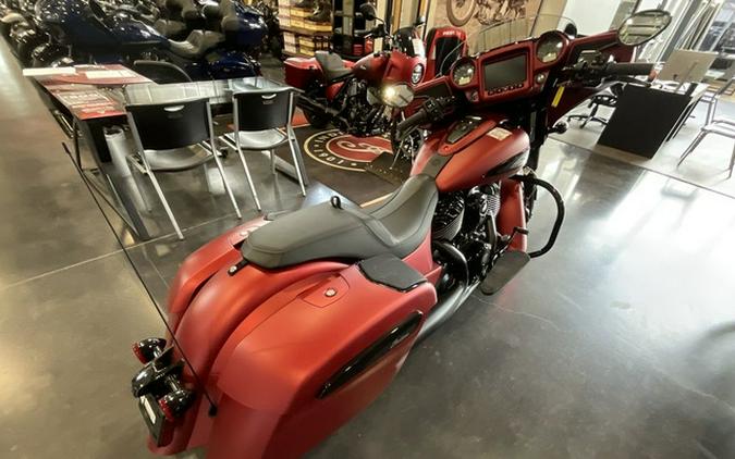2025 Indian Chieftain Dark Horse Sunset Red Smoke