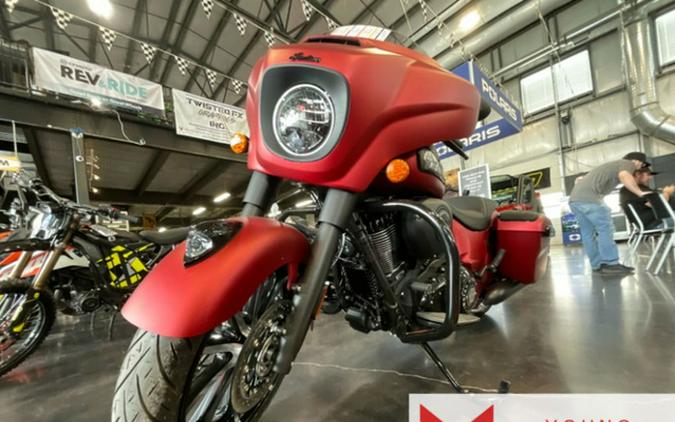 2025 Indian Chieftain Dark Horse Sunset Red Smoke