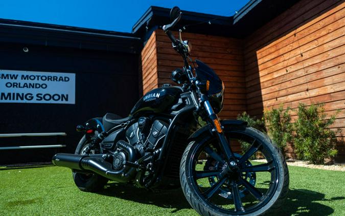 2025 Indian SPORT SCOUT LIMITED, BLACK METALLIC, 49ST Limited