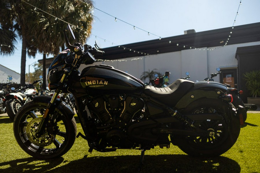 2025 Indian SPORT SCOUT LIMITED, BLACK METALLIC, 49ST Limited