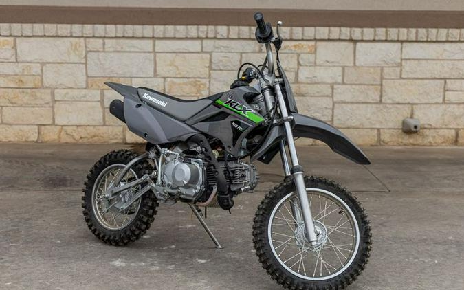 New 2024 KAWASAKI KLX110R L BATTLE GRAY