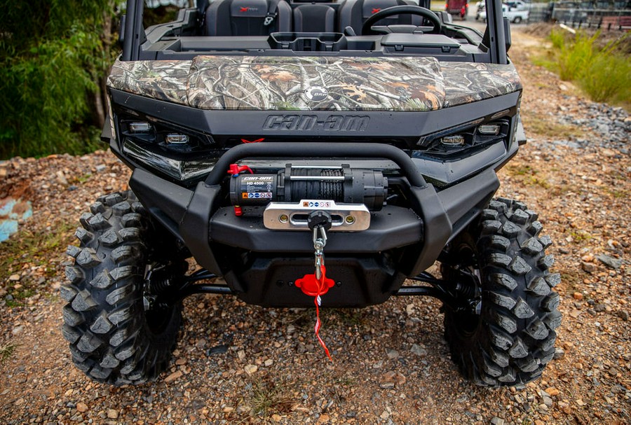 2026 Can-Am® Defender MAX X mr HD11 with half-doors Dark Wildland Camo