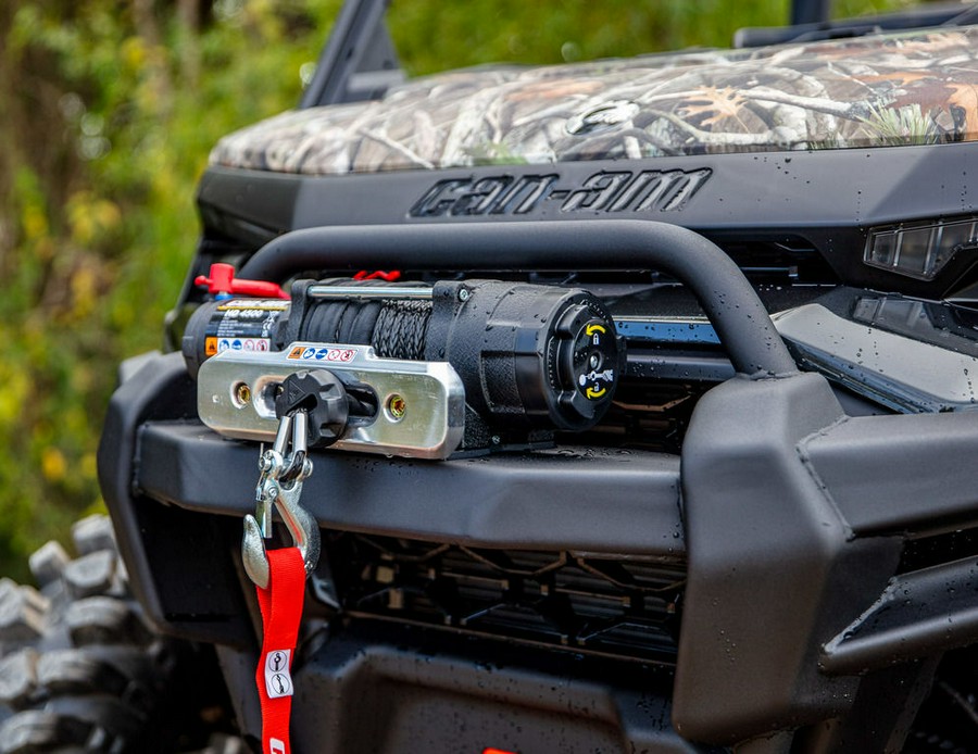 2026 Can-Am® Defender MAX X mr HD11 with half-doors Dark Wildland Camo