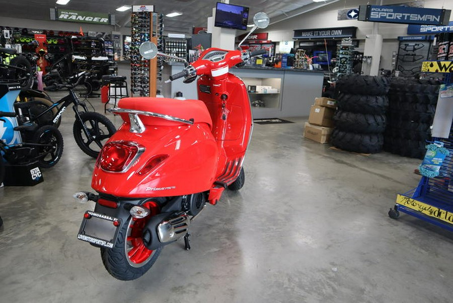 2023 Vespa Primavera 150 Red