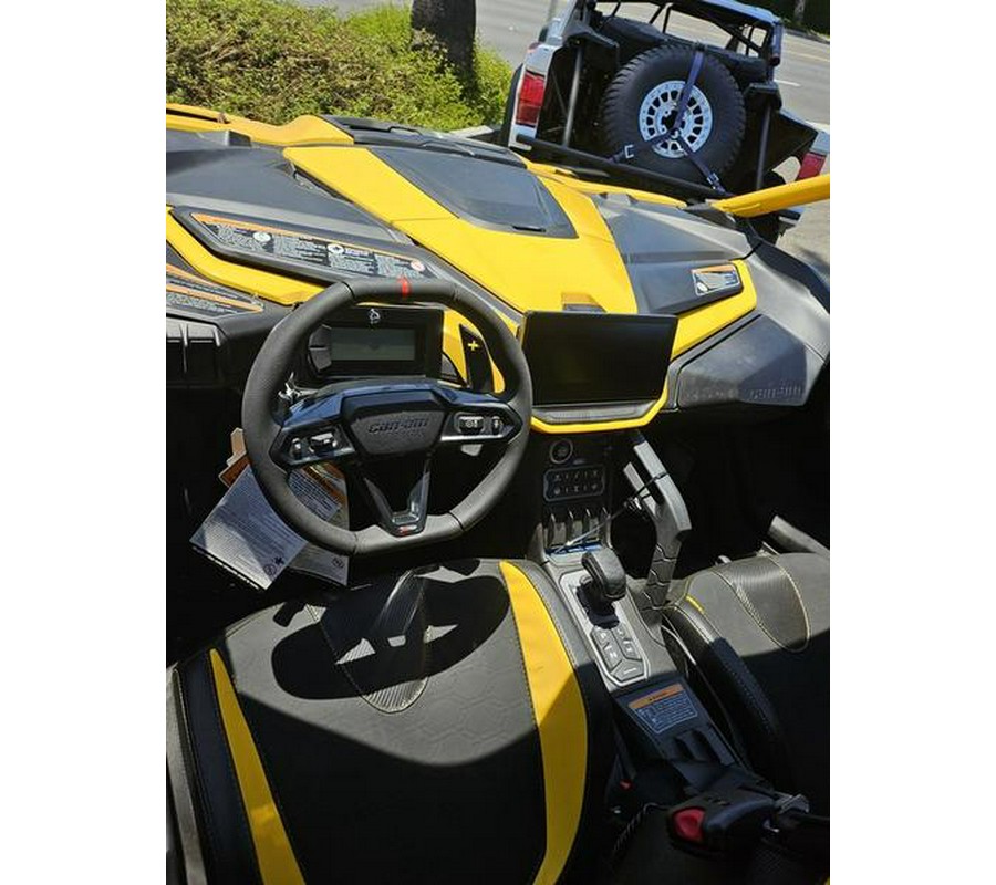 2024 Can-Am® Maverick R X RS Carbon Black & Neo Yellow