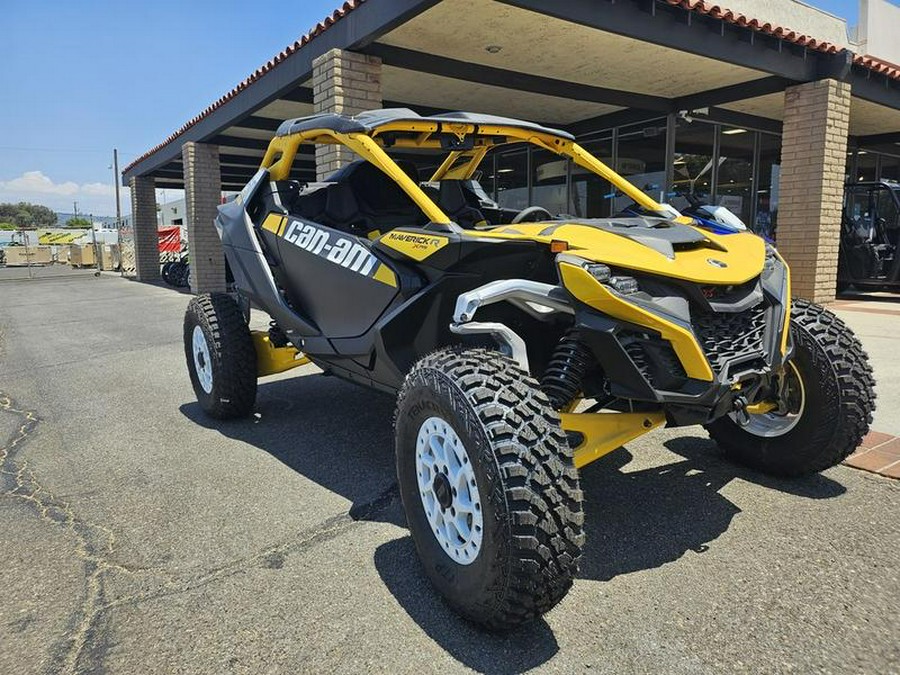 2024 Can-Am® Maverick R X RS Carbon Black & Neo Yellow