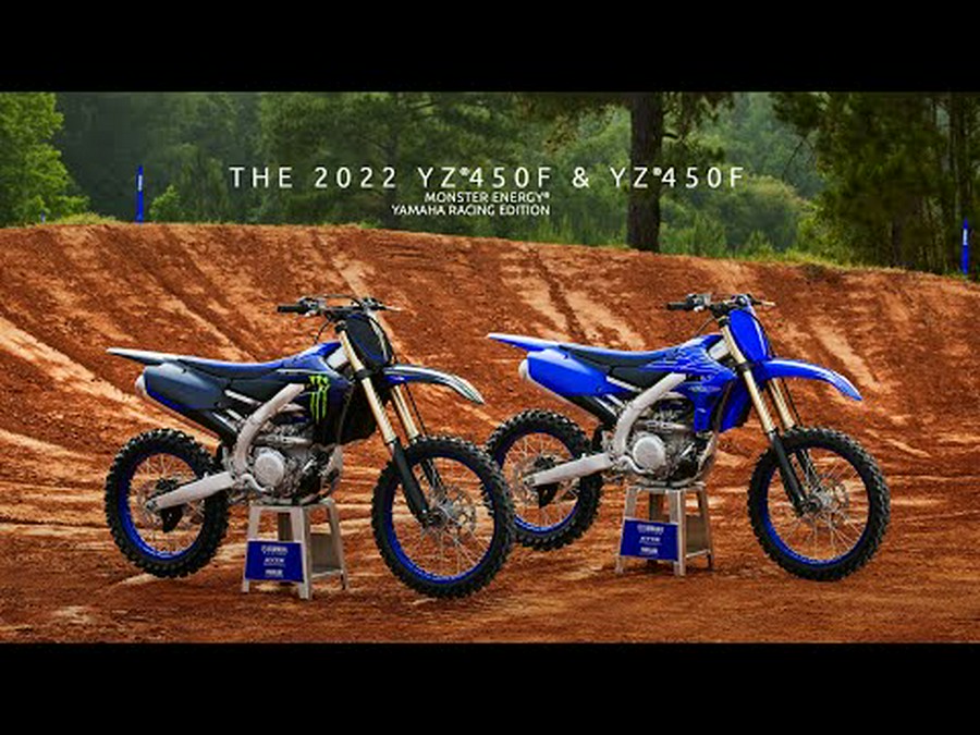 2022 Yamaha YZ450F Monster Energy Yamaha Racing Edition