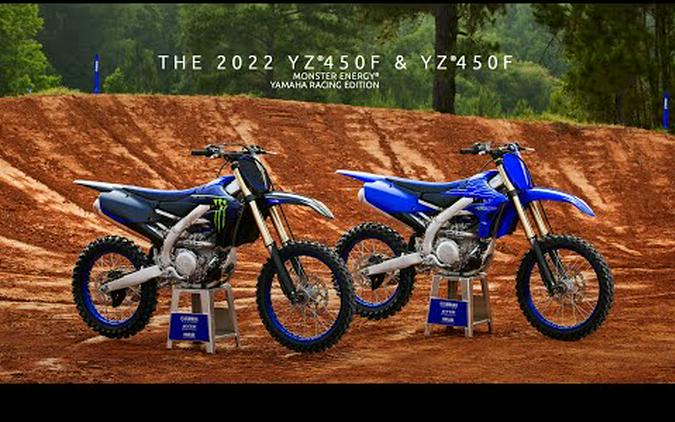 2022 Yamaha YZ450F Monster Energy Yamaha Racing Edition