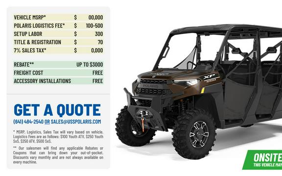 2024 Polaris Industries Ranger® Crew XP 1000 Texas Edition