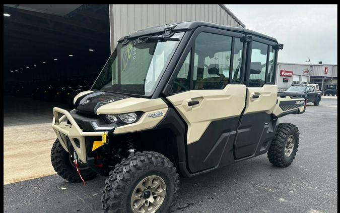 2024 Can-Am® Defender MAX Limited HD10 Desert Tan & Timeless Black