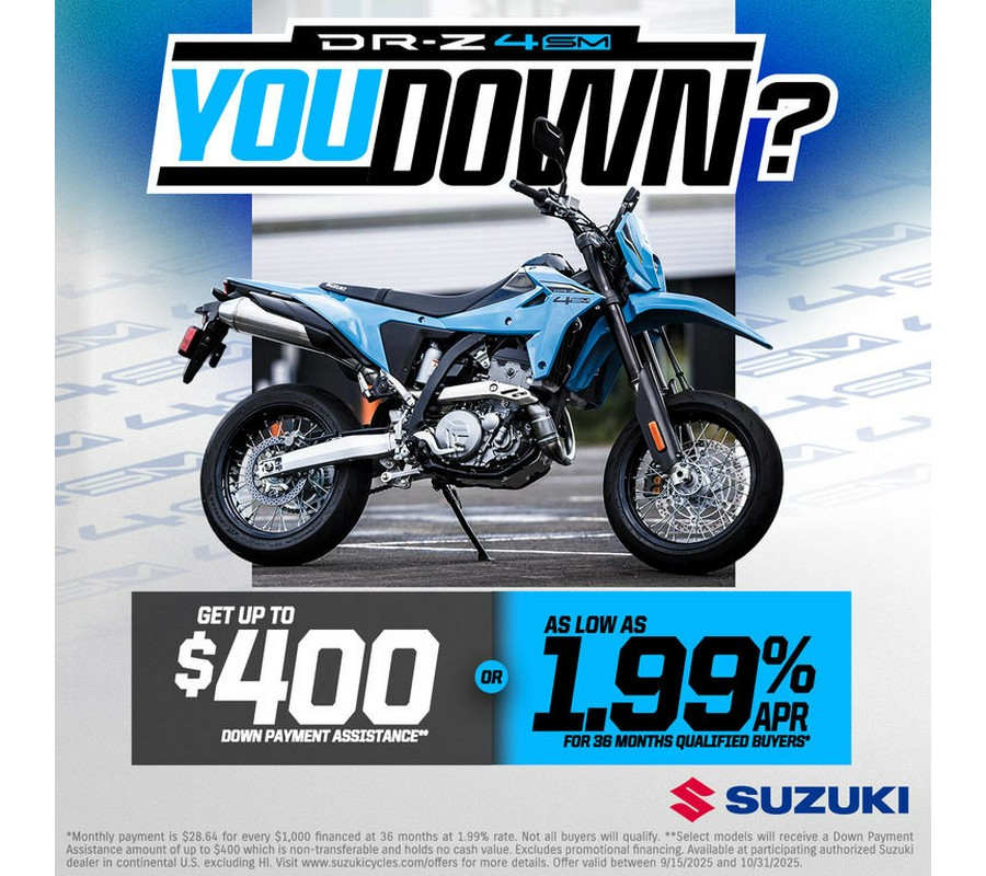 2025 Suzuki DR-Z4SM