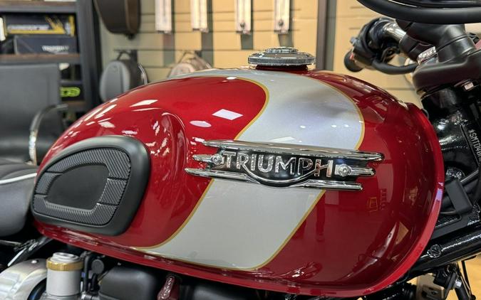 2025 Triumph Bonneville T120 Elvis Presley Limited Edition Carnival Red