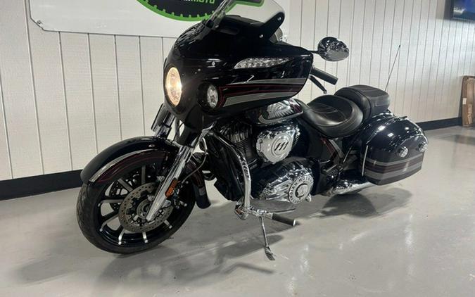 2018 Indian Chieftain Limited ABS Thunder Black Pearl With Graphics