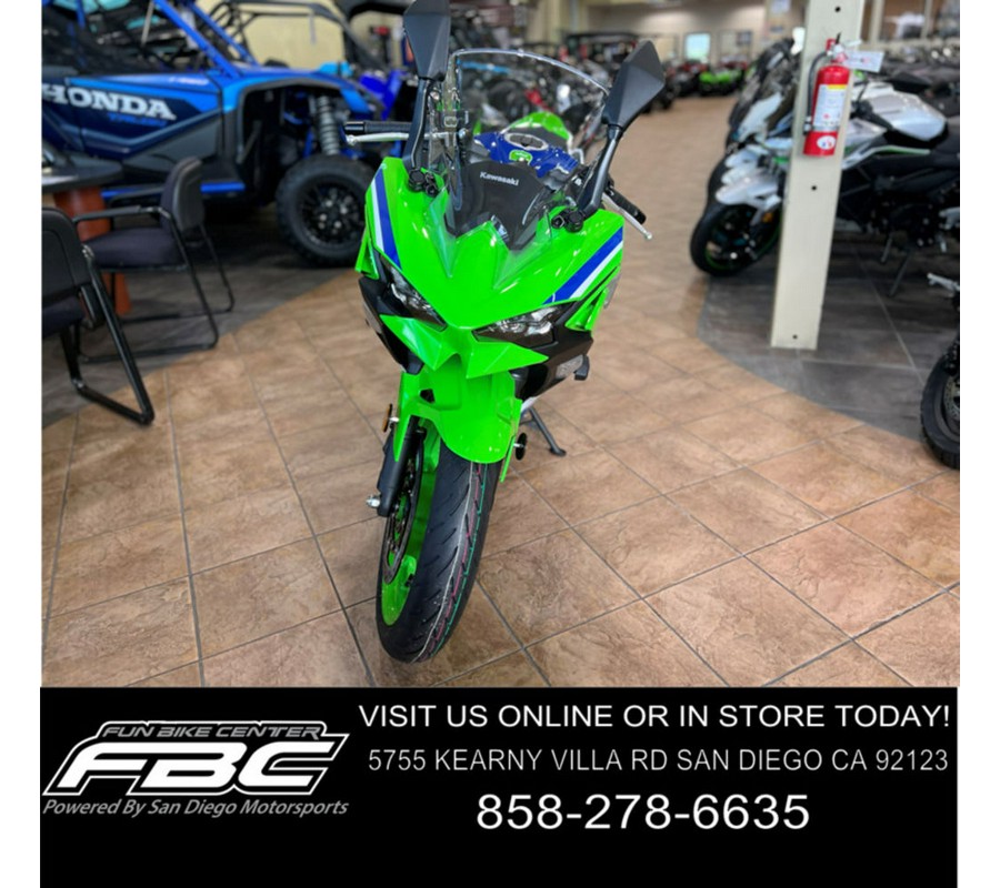 2024 Kawasaki Ninja® 500 SE 40th Anniversary Edition ABS