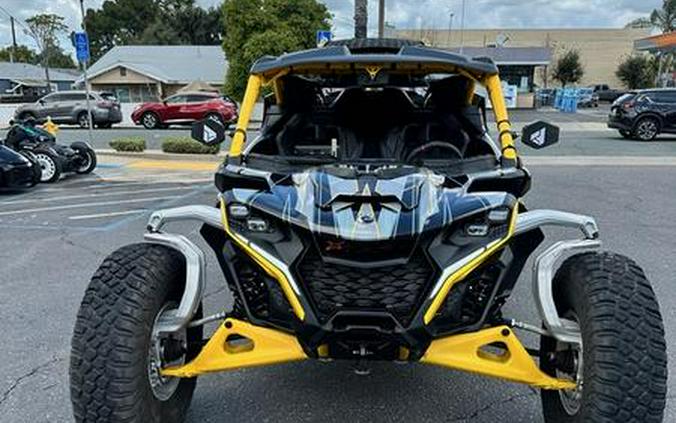 2024 Can-Am® Maverick R X RS with Smart-Shox Carbon Black & Neo Yellow