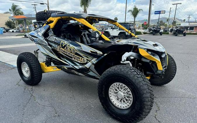 2024 Can-Am® Maverick R X RS with Smart-Shox Carbon Black & Neo Yellow