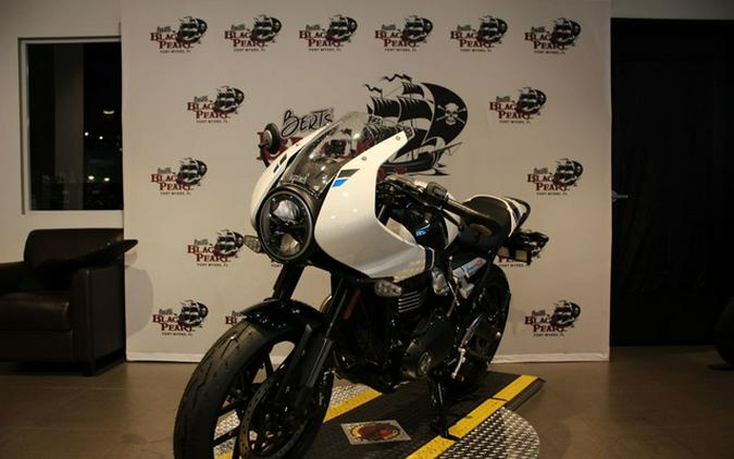 2026 Triumph THRUXTON 400 / WHITE PEARL / STROM