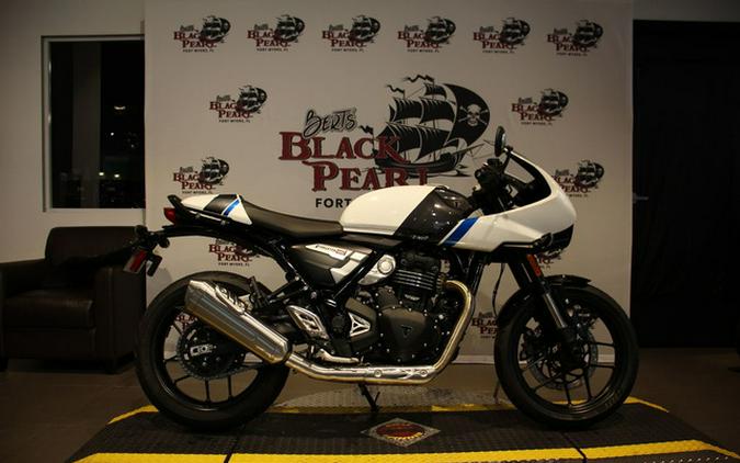 2026 Triumph THRUXTON 400 / WHITE PEARL / STROM