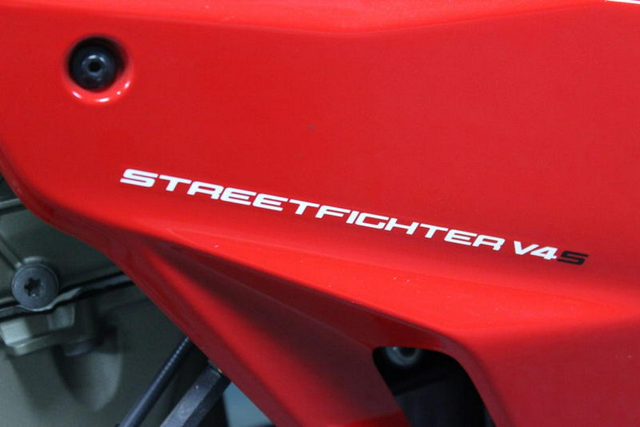 2021 Ducati Streetfighter V4 S Ducati Red