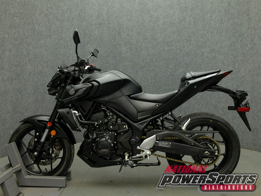 2021 YAMAHA MT03 300 W/ABS