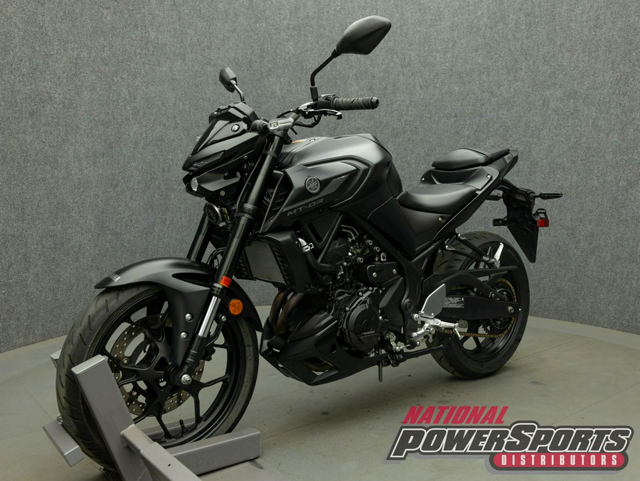 2021 YAMAHA MT03 300 W/ABS