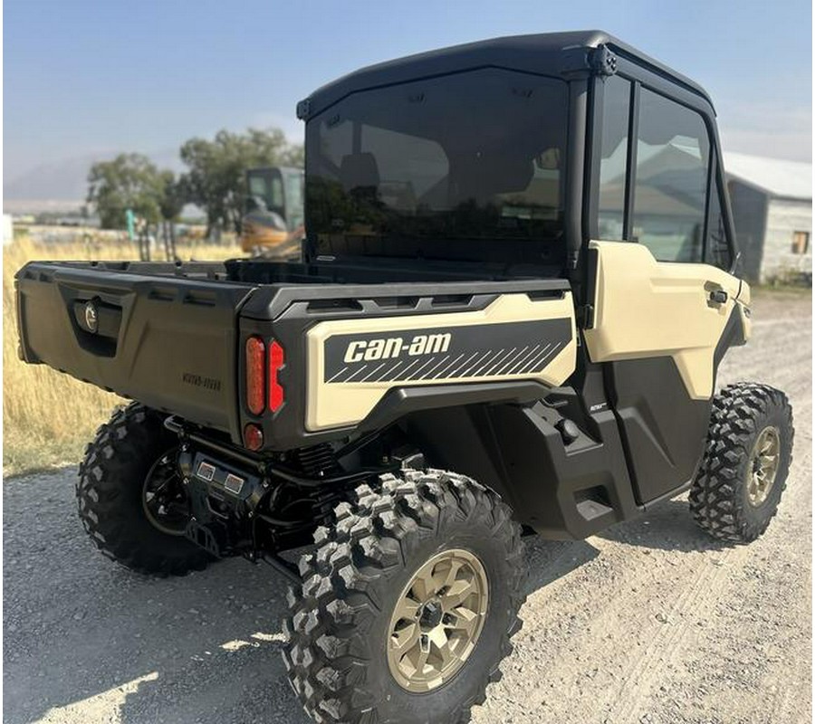 2025 Can-Am® Defender Limited HD10 Desert Tan & Stealth Black