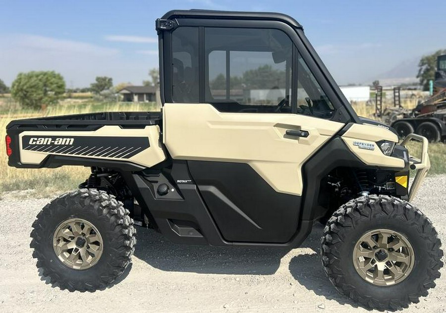 2025 Can-Am® Defender Limited HD10 Desert Tan & Stealth Black