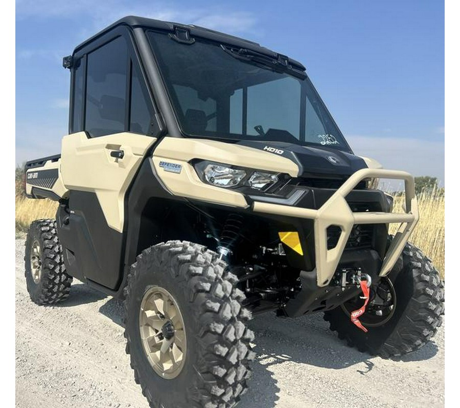 2025 Can-Am® Defender Limited HD10 Desert Tan & Stealth Black