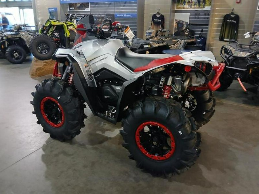 2026 Can-Am® Renegade X mr 1000 R Hyper Silver & Legion Red