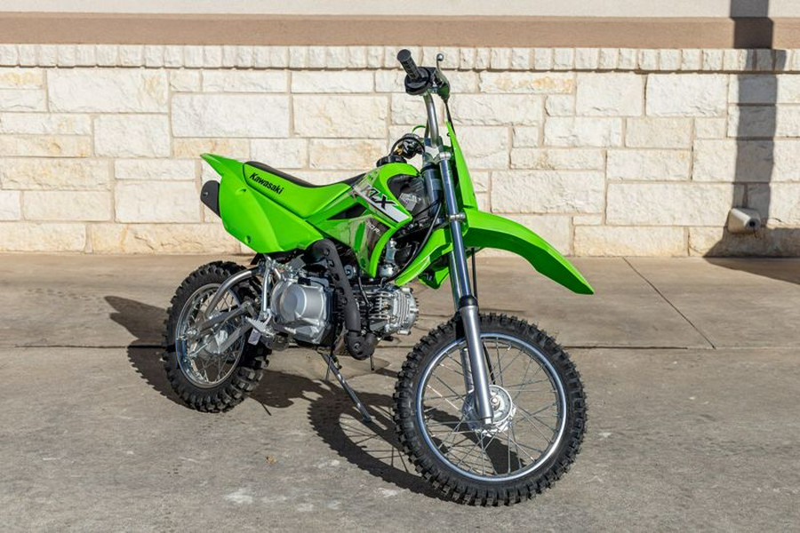 New 2024 KAWASAKI KLX110R LIME GREEN