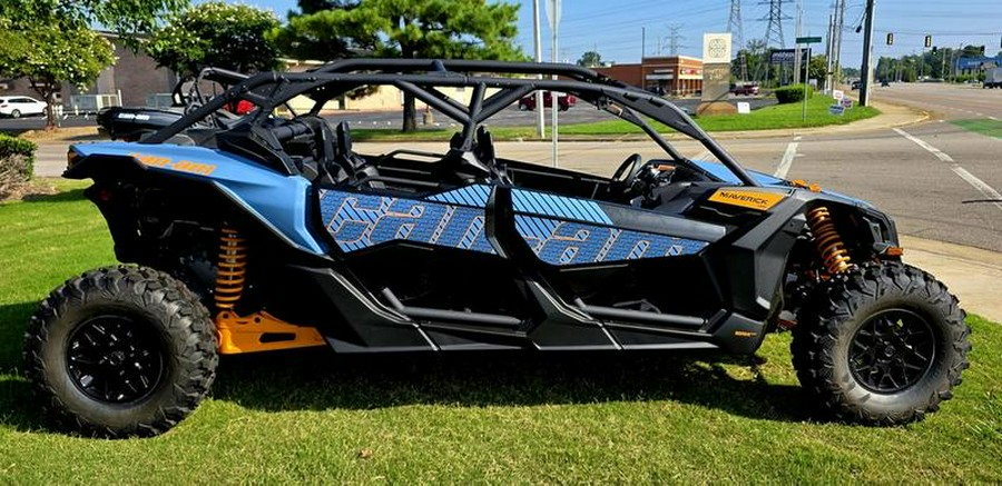 2026 Can-Am® Maverick X3 MAX DS Turbo Scandi Blue & Orange Crush