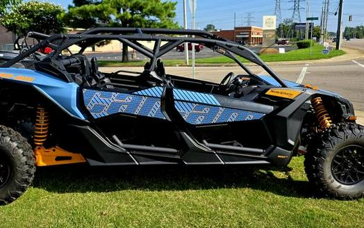 2026 Can-Am® Maverick X3 MAX DS Turbo Scandi Blue & Orange Crush