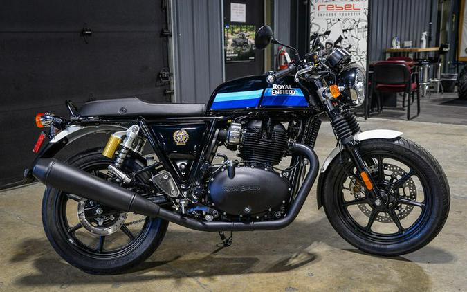 2024 Royal Enfield Continental GT 650 Slipstream Blue