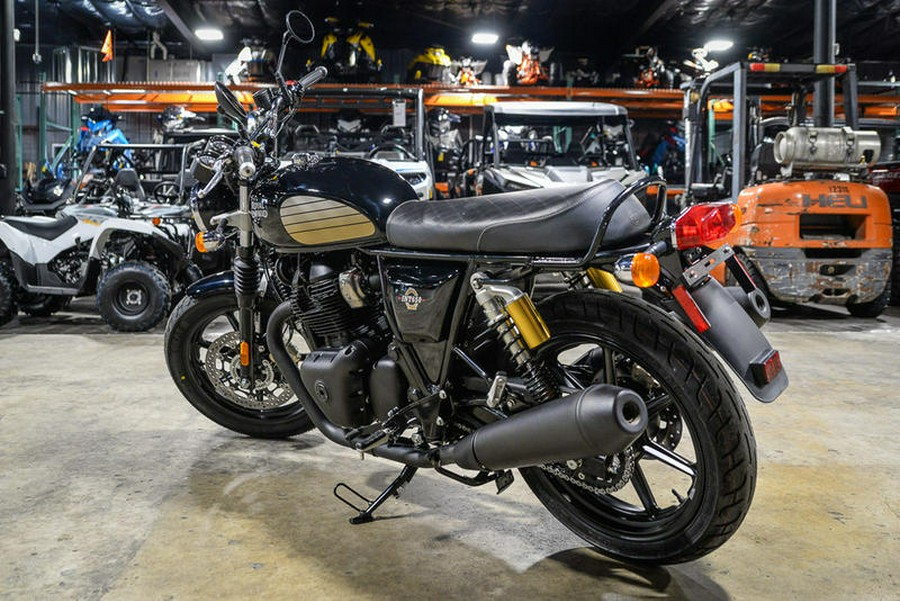 2024 Royal Enfield INT650 Black Ray