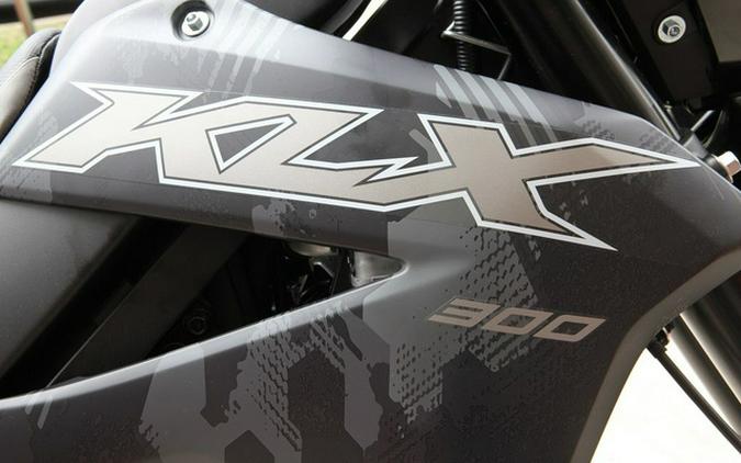 2024 Kawasaki KLX300 Cypher Camo Gray