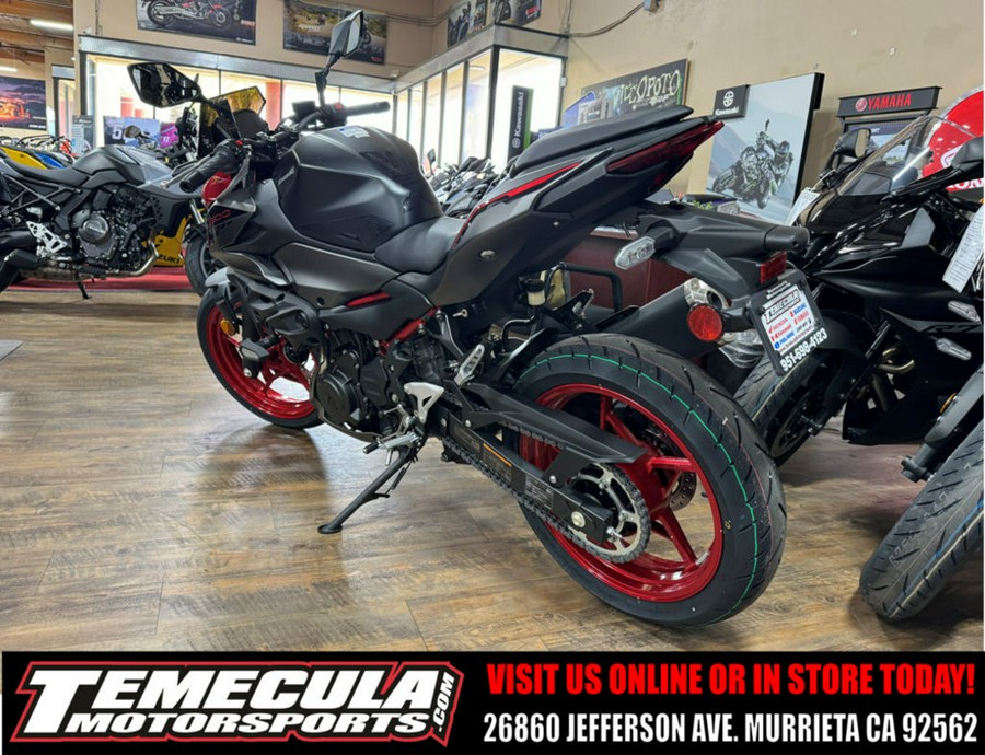 2024 Kawasaki Z500 SE ABS