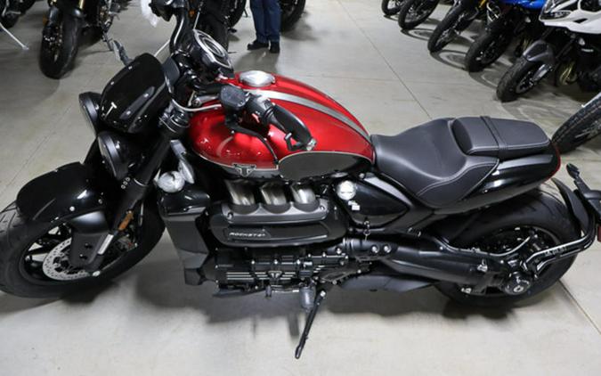 2025 Triumph Rocket 3 Storm R Carnival Red/Sapphire Black